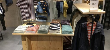 Interieurbouw kledingwinkel AT