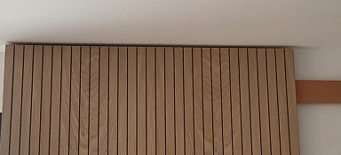 Lattenwand akoestiek verbetering